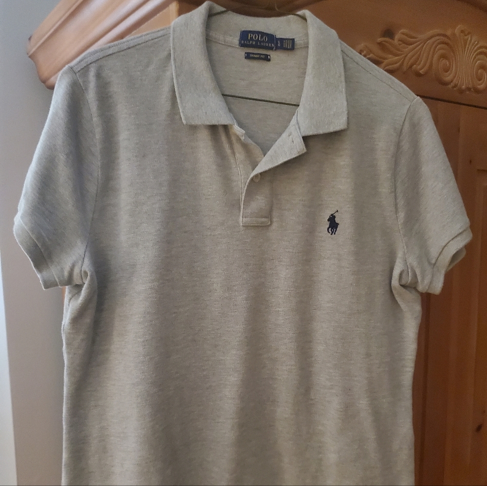 Polo L skinny fit top